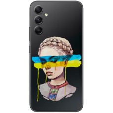 Чохол для Samsung Galaxy A34 (A346) MixCase патріотичні плач України