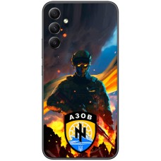 Чохол для Samsung Galaxy A34 (A346) MixCase патріотичні кіборг Азова