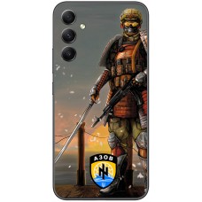 Чохол для Samsung Galaxy A34 (A346) MixCase патріотичні самурай