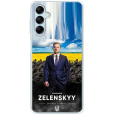 Чохол для Samsung Galaxy A34 (A346) MixCase патріотичні president of Ukraine