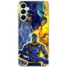 Чохол для Samsung Galaxy A34 (A346) MixCase патріотичні військовий Азов