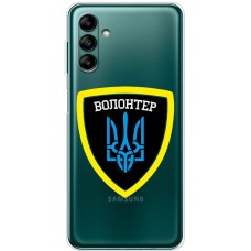 Чохол для Samsung Galaxy A04S (A047) MixCase волонтер Герб
