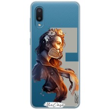 Чохол для Samsung Galaxy A02 (A022) Mixcase дівчина
