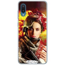 Чохол для Samsung Galaxy A02 (A022) Mixcase дівчина солдат