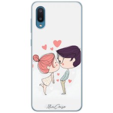 Чохол для Samsung Galaxy A02 (A022) для закоханих 2