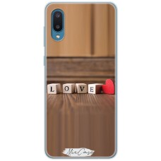 Чохол для Samsung Galaxy A02 (A022) для закоханих 3