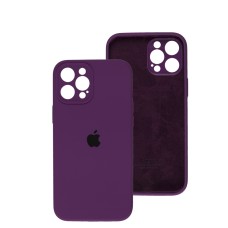 Чохол для iPhone 12 Pro Max Square Full camera grape