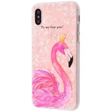 Чохол для iPhone Xr Blood of Jelly "Фламінго"