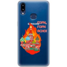 Чохол для Samsung Galaxy A10s (A107) MixCase патріотичні гори гори ясно