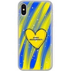 Чохол для iPhone X / Xs MixCase Новий рік пункт незламності