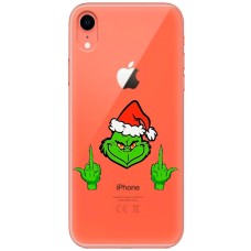 Чохол для iPhone Xr MixCase Новий рік Грінч проти Різдва