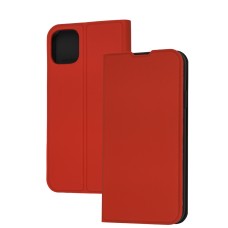 Чохол книжка Fibra для iPhone 11 червоний