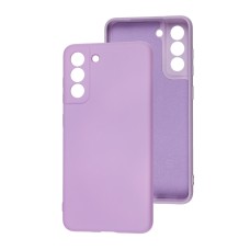 Чохол для Samsung Galaxy S21 FE (G990) Wave camera colorful black currant