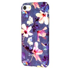 Чохол для iPhone 7/8 рожеві квіти