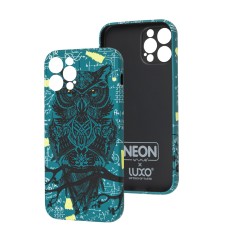 Чохол для iPhone 12 Pro WAVE neon x luxo Wild owl