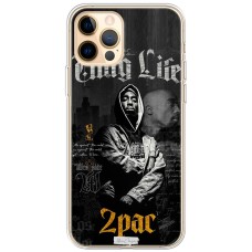 Чохол для iPhone 12 Pro Max MixCase музика 2 pac