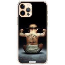 Чохол для iPhone 12 Pro Max MixCase спорт принт малюк боєць