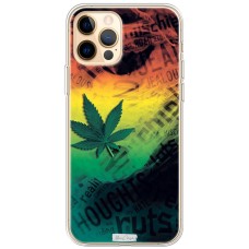 Чохол для iPhone 12 Pro Max MixCase трава листя дим