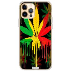 Чохол для iPhone 12 Pro Max MixCase трава листя у квітах
