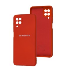 Чохол для Samsung Galaxy A12 / M12 Full camera червоний