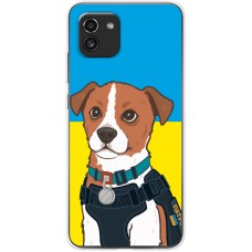 Чохол для Samsung Galaxy A03 (A035) Mixcase патріотичний Патрон