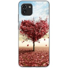 Чохол для Samsung Galaxy A03 (A035) Mixcase природа дерево у формі серця