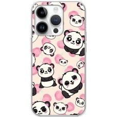 Чохол для iPhone 15 Pro MixCase мультики panda love