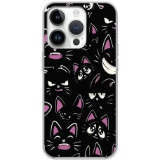 Чохол для iPhone 15 Pro MixCase мультики black cat