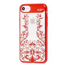 Чохол Beckberg для iPhone 7/8 Monsoon квіткова лоза рожеве золото сьомий