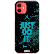 Чохол для iPhone 12 mini MixCase логотип лого спорт на чорному