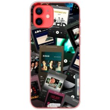 Чохол для iPhone 12 mini MixCase музика альбоми