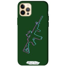 Чохол для iPhone 12 Pro Max Mixcase green дизайн 37
