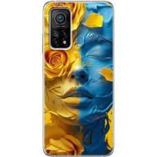 Чохол для Xiaomi Mi 10T / Mi 10T Pro MixCase патріотичні розмальована фарбами
