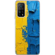 Чохол для Xiaomi Mi 10T / Mi 10T Pro MixCase патріотичні жовто-блакитна фарба