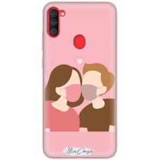 Чохол для Samsung Galaxy A11/M11 для закоханих 12
