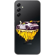 Чохол для Samsung Galaxy A34 (A346) MixCase машини white car