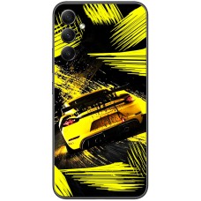 Чохол для Samsung Galaxy A34 (A346) MixCase машини жовта машина