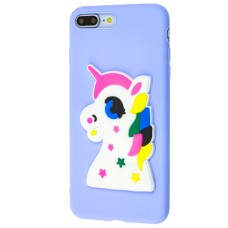 Чохол 3D для iPhone 7 Plus / 8 Plus Fairy tale єдиноріг фіолетовий