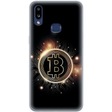 Чохол для Samsung Galaxy A10s (A107) MixCase гроші біткоїн чіп