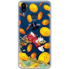 Чохол для Samsung Galaxy A10s (A107) MixCase гроші скрудж макдак у золоті
