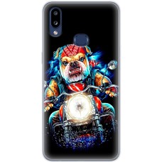 Чохол для Samsung Galaxy A10s (A107) MixCase звірі бульдог байкер