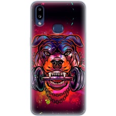 Чохол для Samsung Galaxy A10s (A107) MixCase звірі пес з гантелей