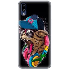Чохол для Samsung Galaxy A10s (A107) MixCase звірі стильний кіт