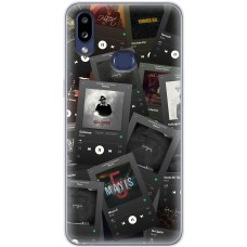 Чохол для Samsung Galaxy A10s (A107) MixCase музика альбоми темний