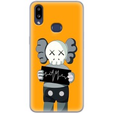 Чохол для Samsung Galaxy A10s (A107) MixCase робот з кардіограмою