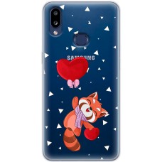 Чохол для Samsung Galaxy A10s (A107) MixCase день закоханих єнот та кулька