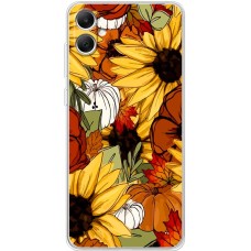 Чохол для Samsung Galaxy A05 (A055) MixCase осінь гарбузи і соняшники