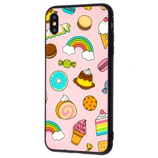 Чохол для iPhone Xs Max My style "солодкості та веселка"