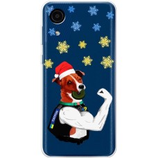Чохол для Samsung Galaxy A03 Core (A032) MixCase Новий рік новорічний Патрон