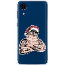 Чохол для Samsung Galaxy A03 Core (A032) Новий рік Санта Клаус за Україну